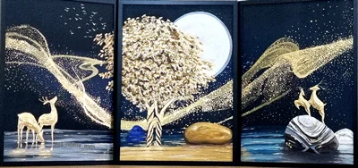 تابلو دکوراتیو برجسته گوزن