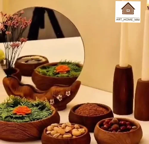 هفت سین طرح چوب