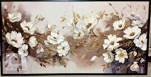 تابلو دکوراتیو بوته گل